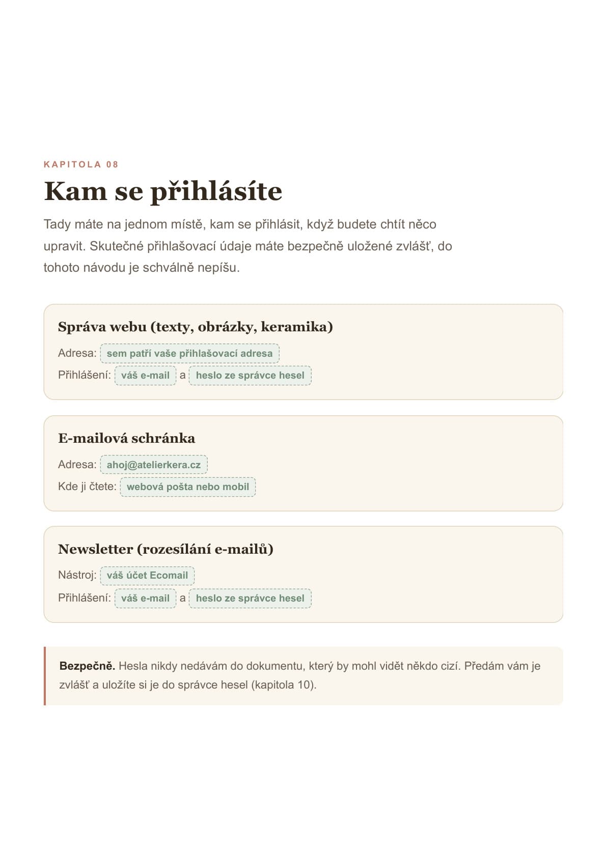 Ukázková stránka návodu 9 z 14