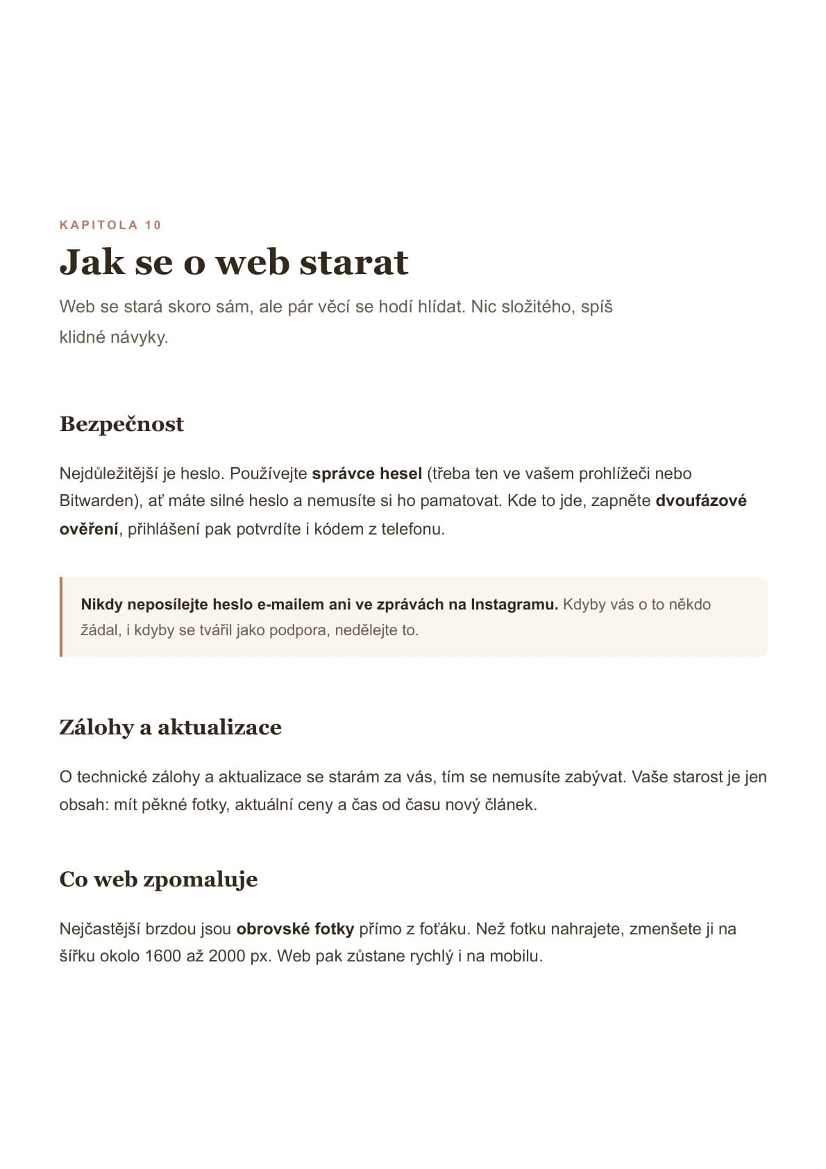Ukázková stránka návodu 11 z 14