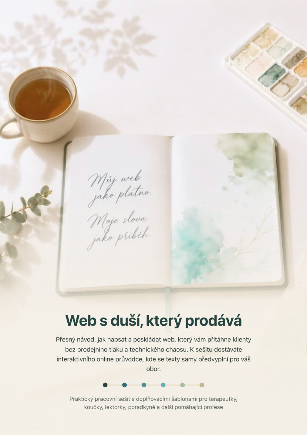 Obálka Praktického plánu Web s duší, který prodává