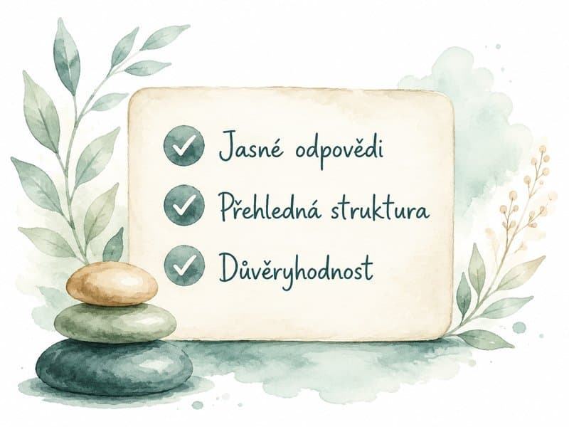 Akvarelová ilustrace AI, která vybírá důvěryhodný zdroj